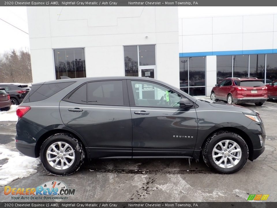 2020 Chevrolet Equinox LS AWD Nightfall Gray Metallic / Ash Gray Photo #7