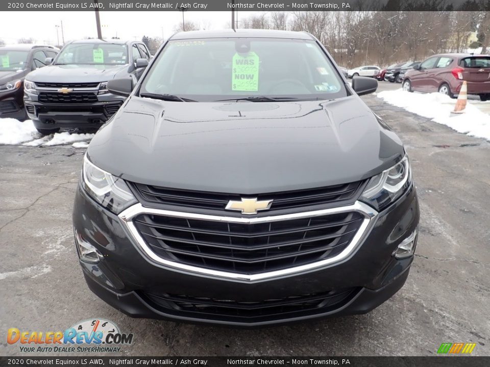 2020 Chevrolet Equinox LS AWD Nightfall Gray Metallic / Ash Gray Photo #9