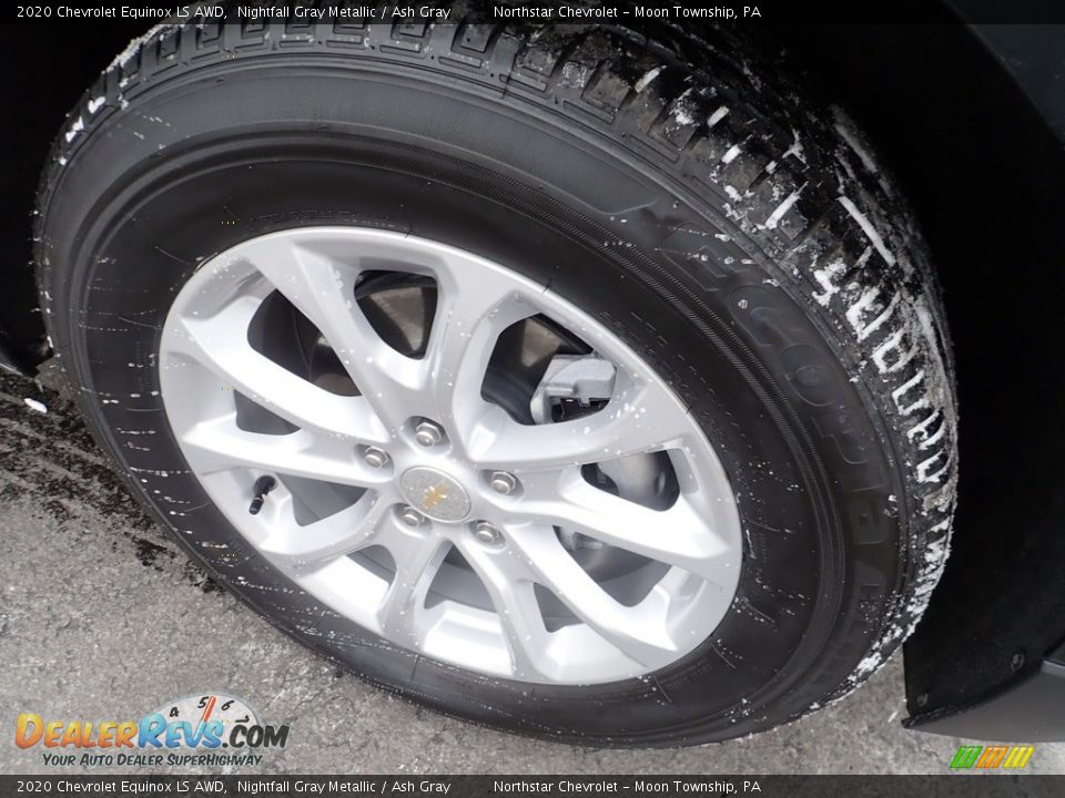 2020 Chevrolet Equinox LS AWD Nightfall Gray Metallic / Ash Gray Photo #10