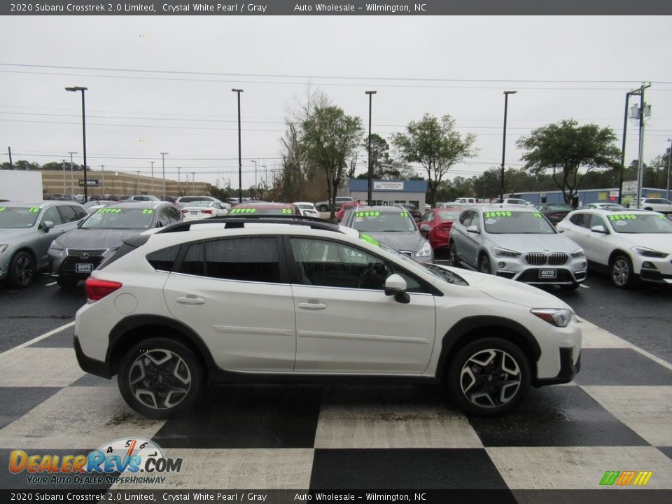 2020 Subaru Crosstrek 2.0 Limited Crystal White Pearl / Gray Photo #3