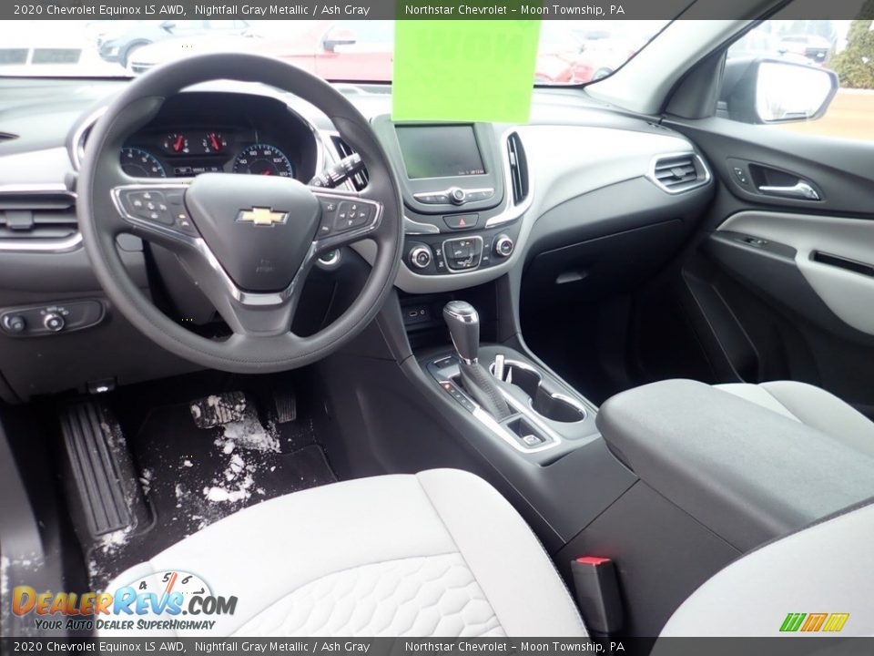 2020 Chevrolet Equinox LS AWD Nightfall Gray Metallic / Ash Gray Photo #15