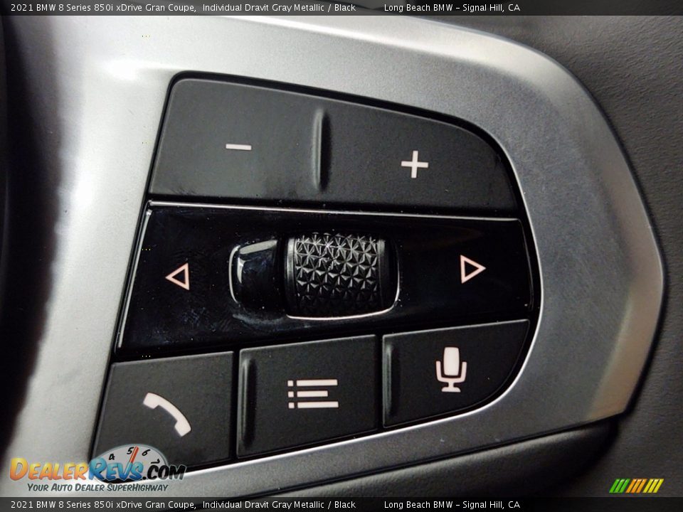 2021 BMW 8 Series 850i xDrive Gran Coupe Steering Wheel Photo #10