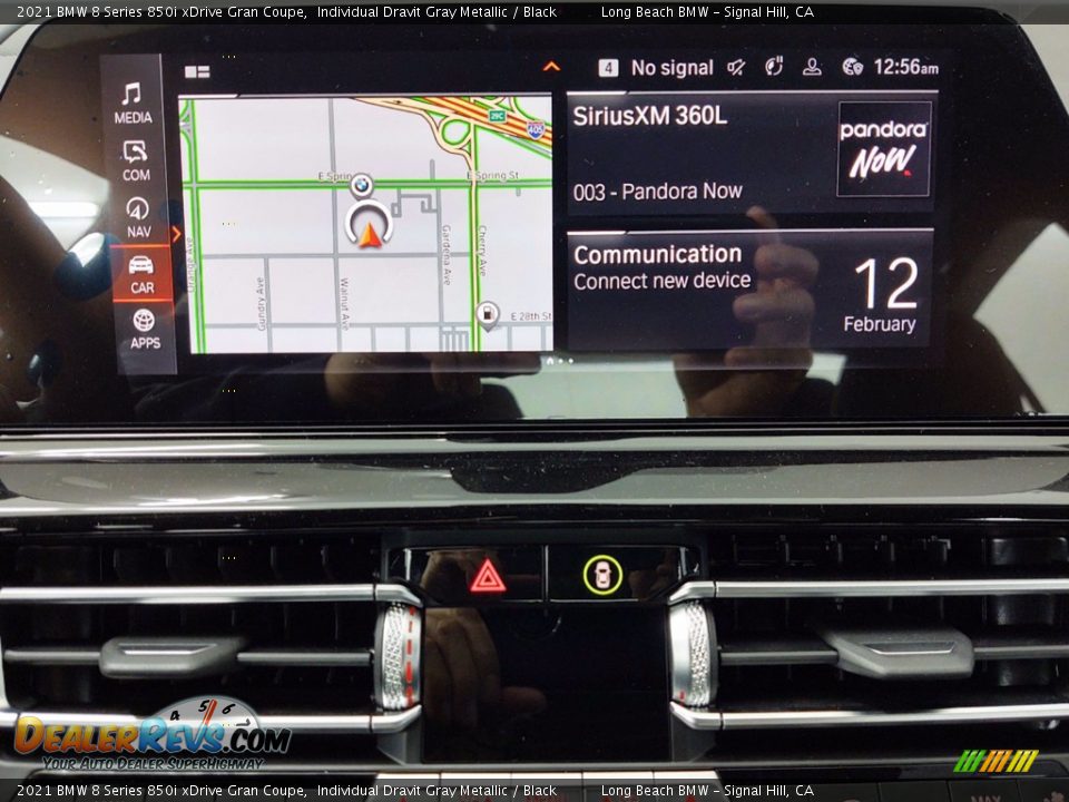 Navigation of 2021 BMW 8 Series 850i xDrive Gran Coupe Photo #16