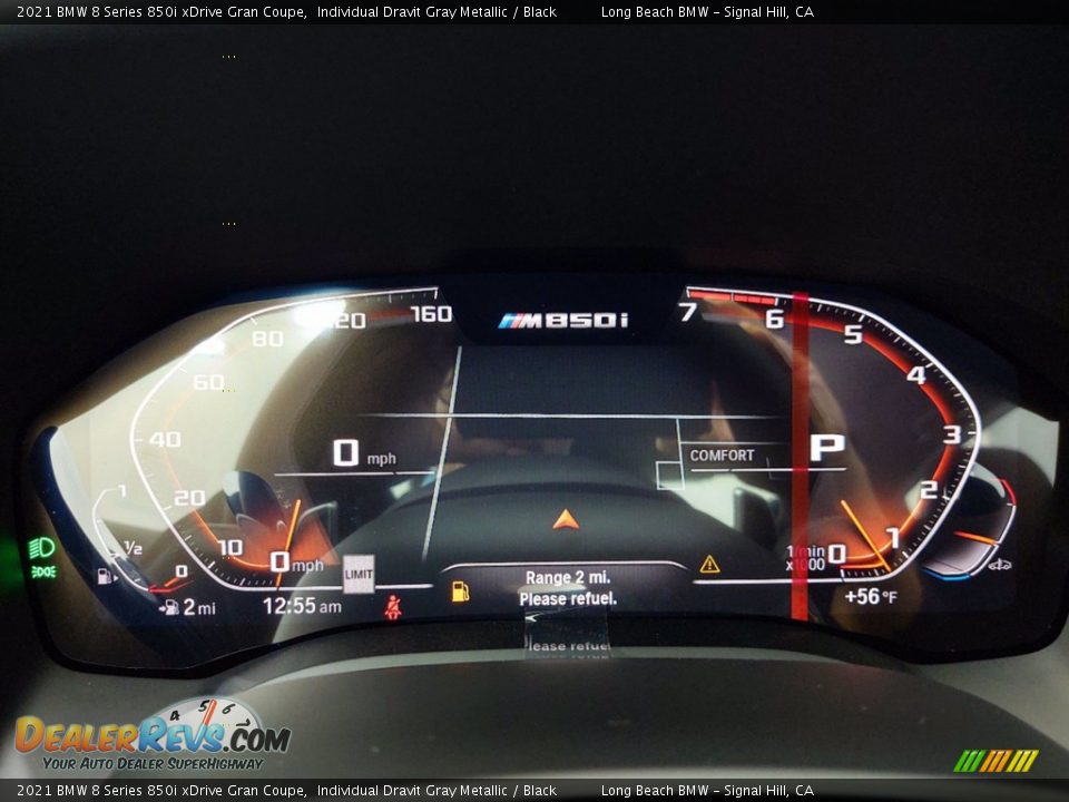 2021 BMW 8 Series 850i xDrive Gran Coupe Gauges Photo #18