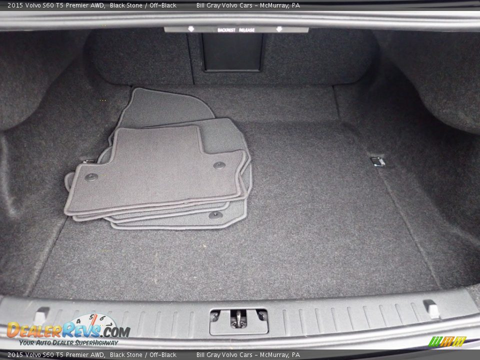 2015 Volvo S60 T5 Premier AWD Trunk Photo #5