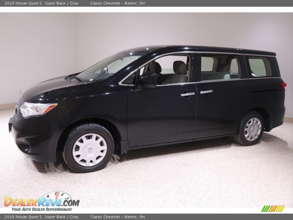 Super Black 2016 Nissan Quest S Photo #3