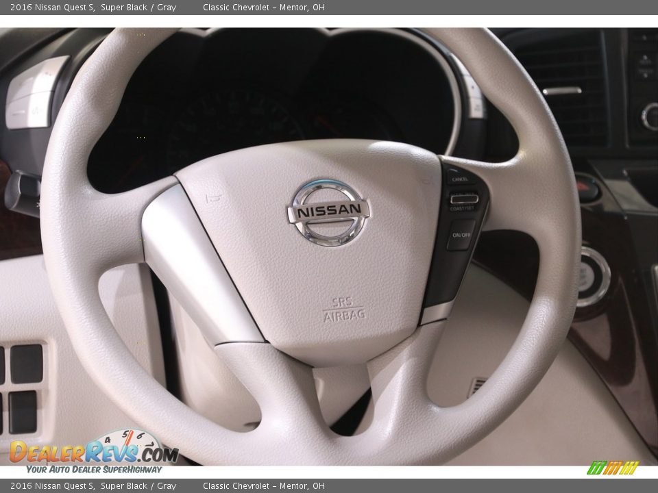 2016 Nissan Quest S Steering Wheel Photo #7