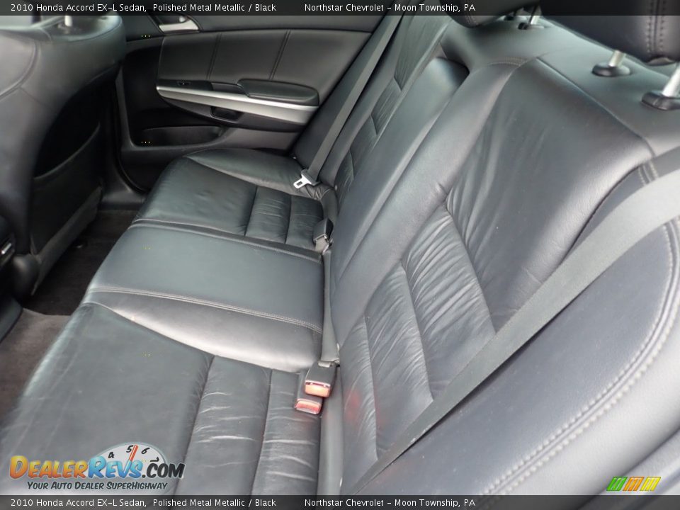 2010 Honda Accord EX-L Sedan Polished Metal Metallic / Black Photo #20