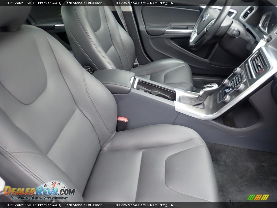 Front Seat of 2015 Volvo S60 T5 Premier AWD Photo #10
