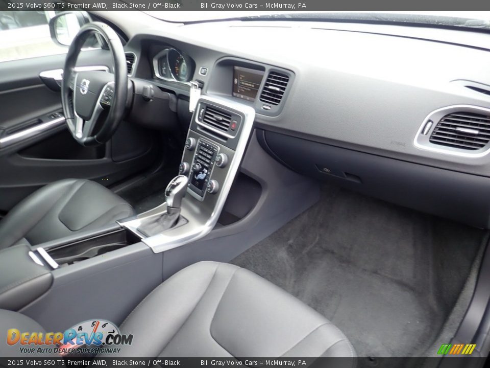 Off-Black Interior - 2015 Volvo S60 T5 Premier AWD Photo #11