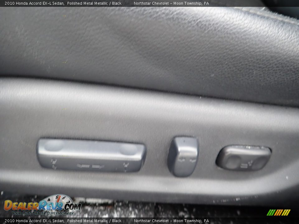 2010 Honda Accord EX-L Sedan Polished Metal Metallic / Black Photo #25