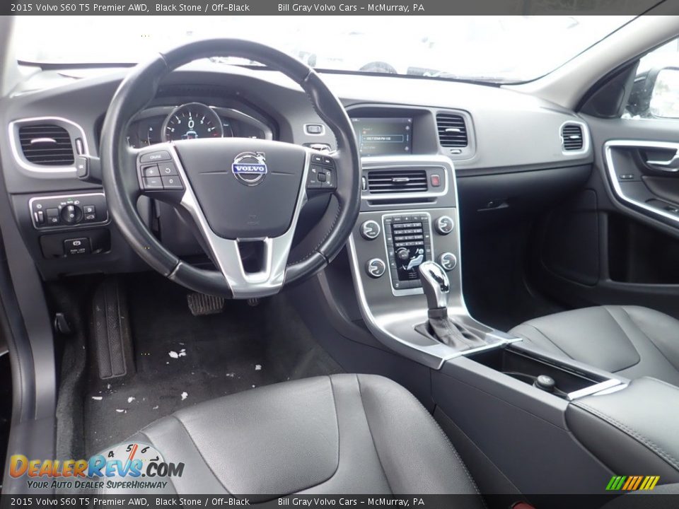 Off-Black Interior - 2015 Volvo S60 T5 Premier AWD Photo #17