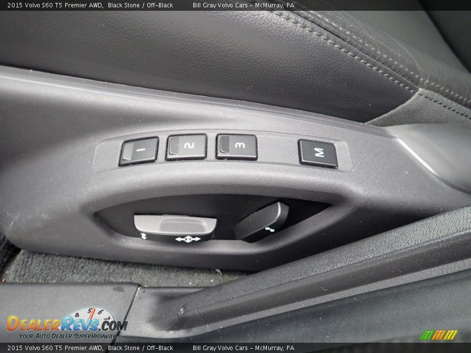 Front Seat of 2015 Volvo S60 T5 Premier AWD Photo #20