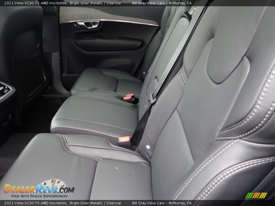 Rear Seat of 2021 Volvo XC90 T6 AWD Inscription Photo #8