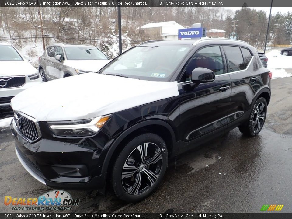 Onyx Black Metallic 2021 Volvo XC40 T5 Inscription AWD Photo #5