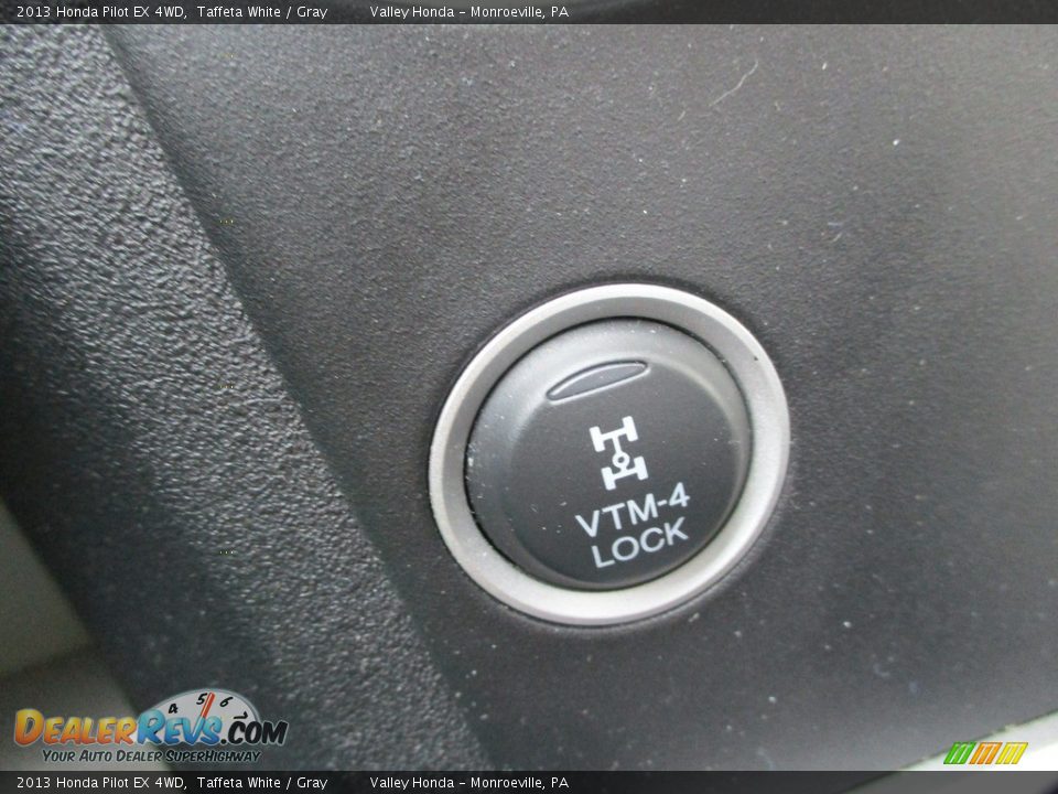 2013 Honda Pilot EX 4WD Taffeta White / Gray Photo #19