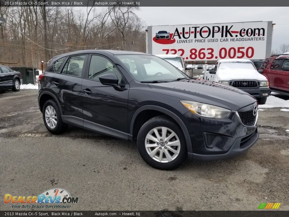 2013 Mazda CX-5 Sport Black Mica / Black Photo #1