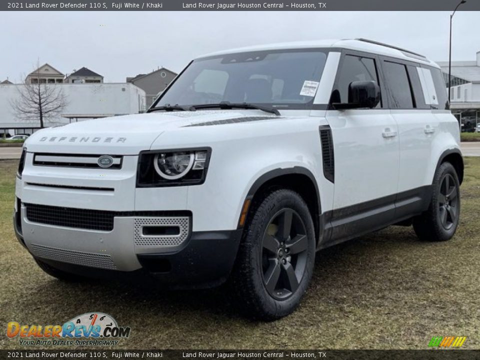 2021 Land Rover Defender 110 S Fuji White / Khaki Photo #2