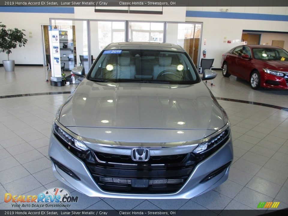 2019 Honda Accord EX Sedan Lunar Silver Metallic / Gray Photo #2