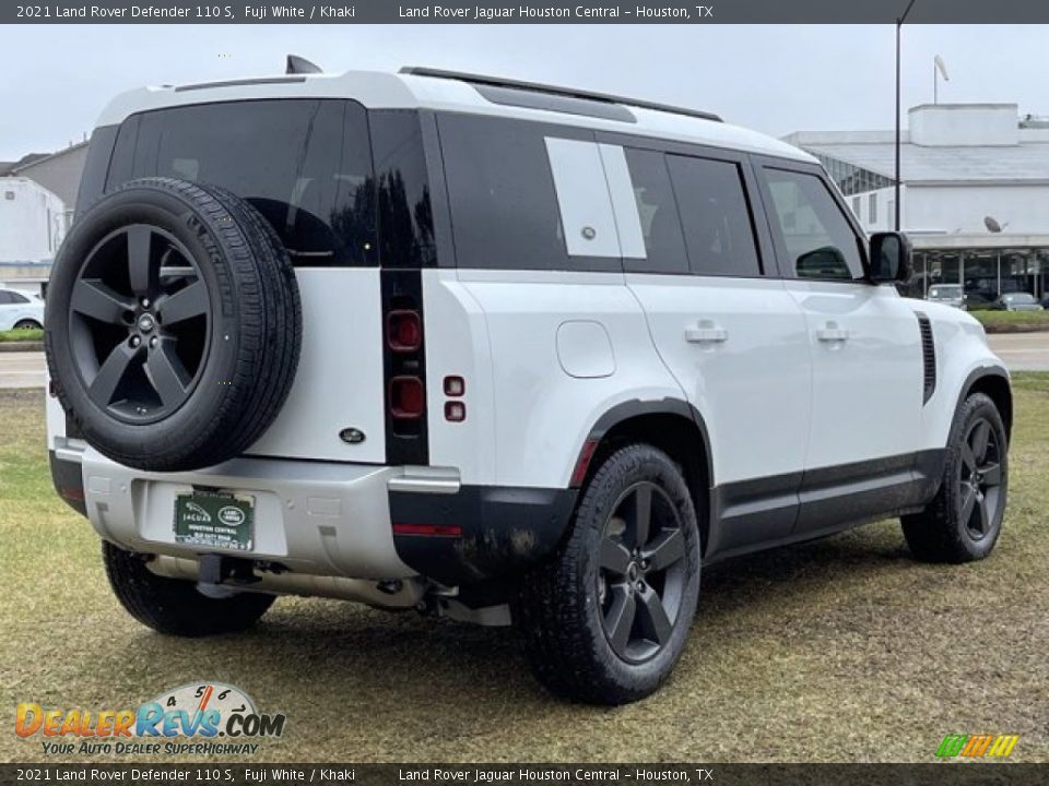 2021 Land Rover Defender 110 S Fuji White / Khaki Photo #3