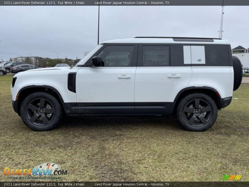 2021 Land Rover Defender 110 S Fuji White / Khaki Photo #7