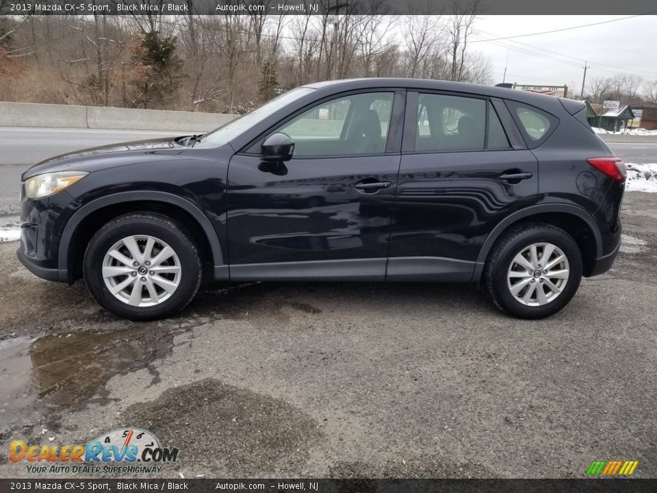 2013 Mazda CX-5 Sport Black Mica / Black Photo #6