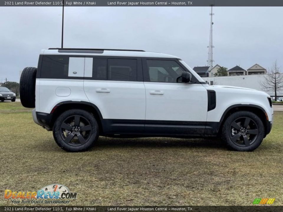 2021 Land Rover Defender 110 S Fuji White / Khaki Photo #8