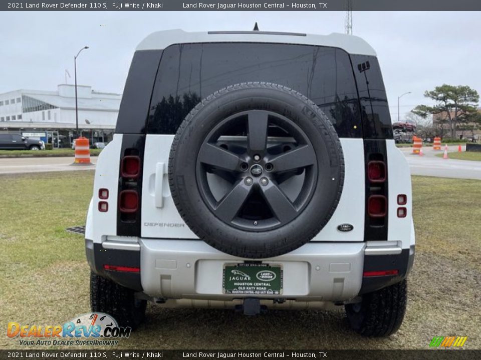 2021 Land Rover Defender 110 S Fuji White / Khaki Photo #9