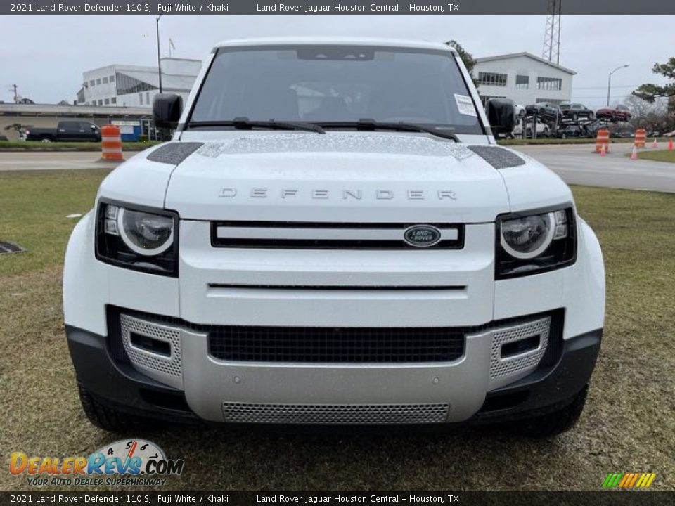 2021 Land Rover Defender 110 S Fuji White / Khaki Photo #10