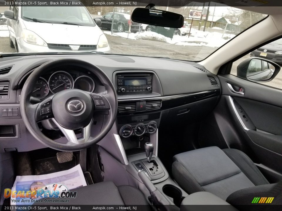 2013 Mazda CX-5 Sport Black Mica / Black Photo #10