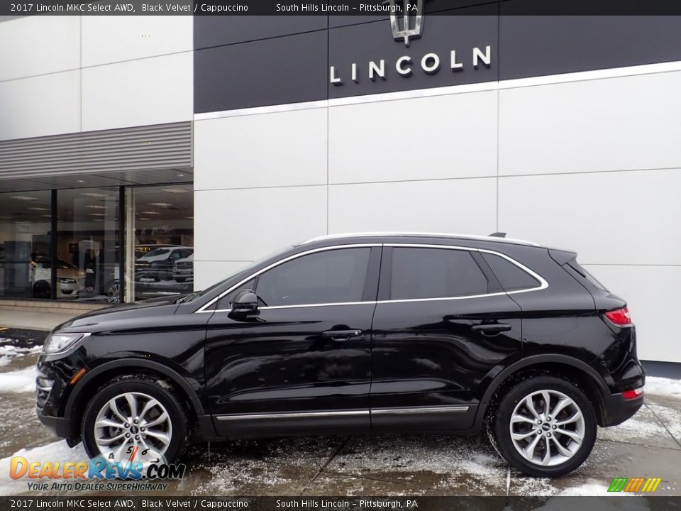 2017 Lincoln MKC Select AWD Black Velvet / Cappuccino Photo #2