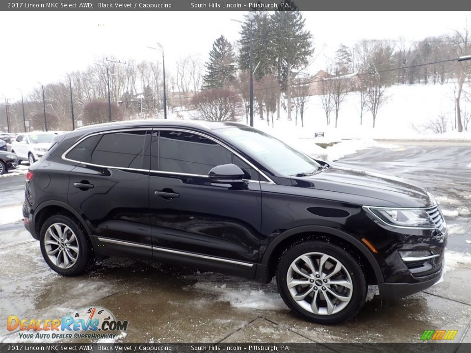 2017 Lincoln MKC Select AWD Black Velvet / Cappuccino Photo #7