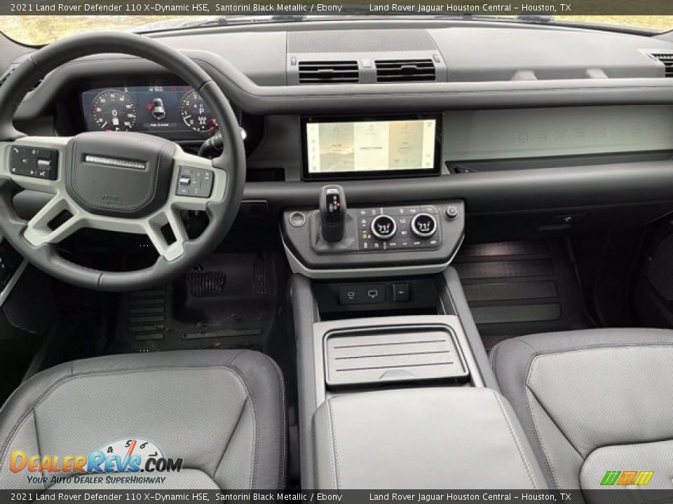 2021 Land Rover Defender 110 X-Dynamic HSE Santorini Black Metallic / Ebony Photo #5
