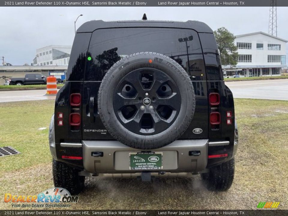 2021 Land Rover Defender 110 X-Dynamic HSE Santorini Black Metallic / Ebony Photo #9