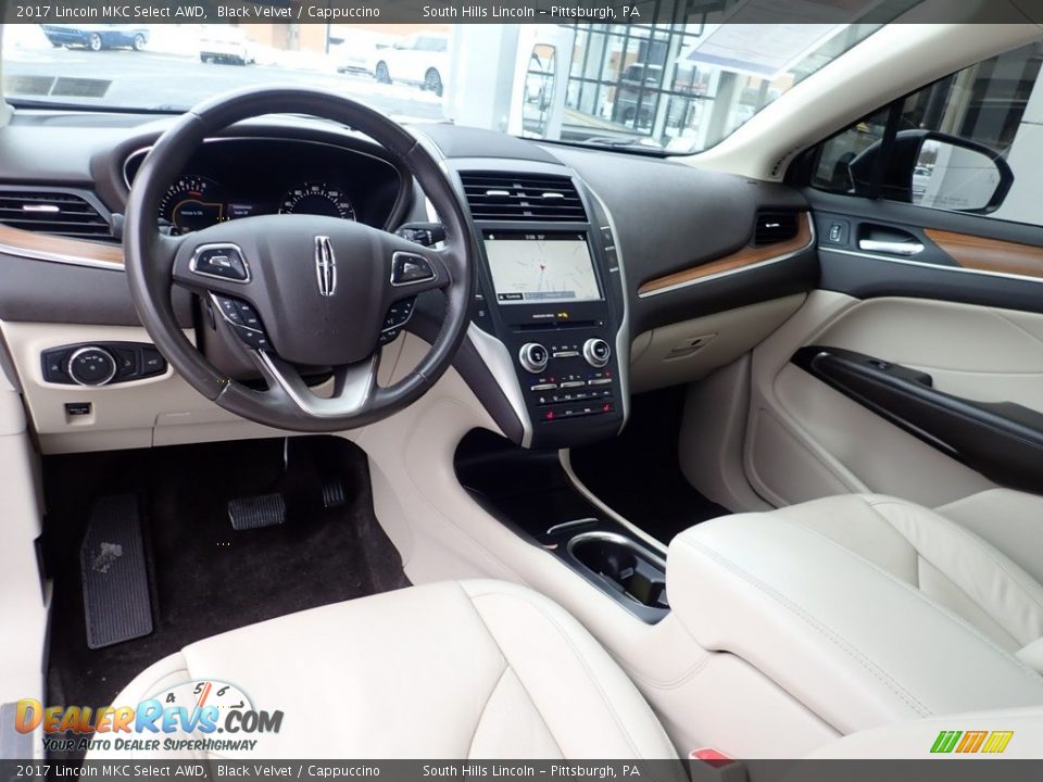 2017 Lincoln MKC Select AWD Black Velvet / Cappuccino Photo #17