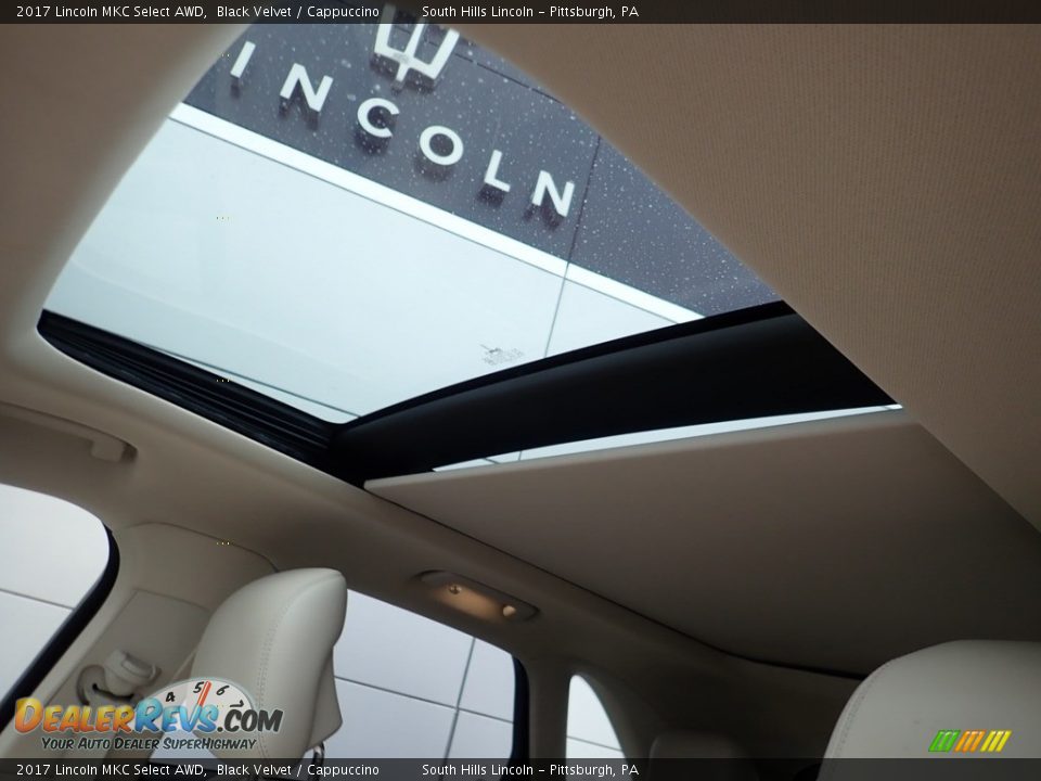 2017 Lincoln MKC Select AWD Black Velvet / Cappuccino Photo #20