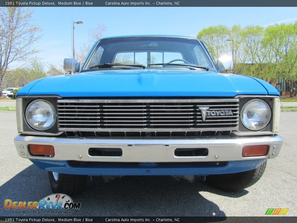 Medium Blue 1981 Toyota Pickup Deluxe Photo #4