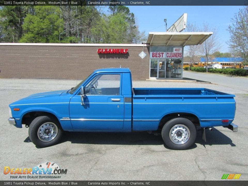 Medium Blue 1981 Toyota Pickup Deluxe Photo #7