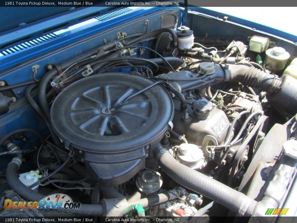 1981 Toyota Pickup Deluxe 2.4 Liter SOHC 8-Valve 22R 4 Cylinder Engine Photo #16