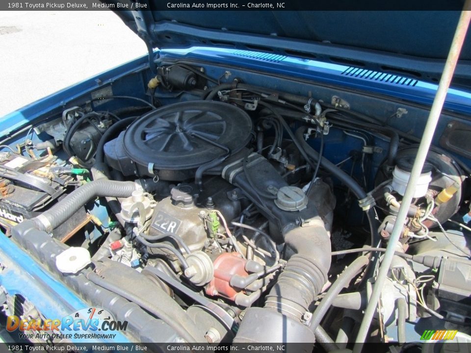 1981 Toyota Pickup Deluxe 2.4 Liter SOHC 8-Valve 22R 4 Cylinder Engine Photo #17