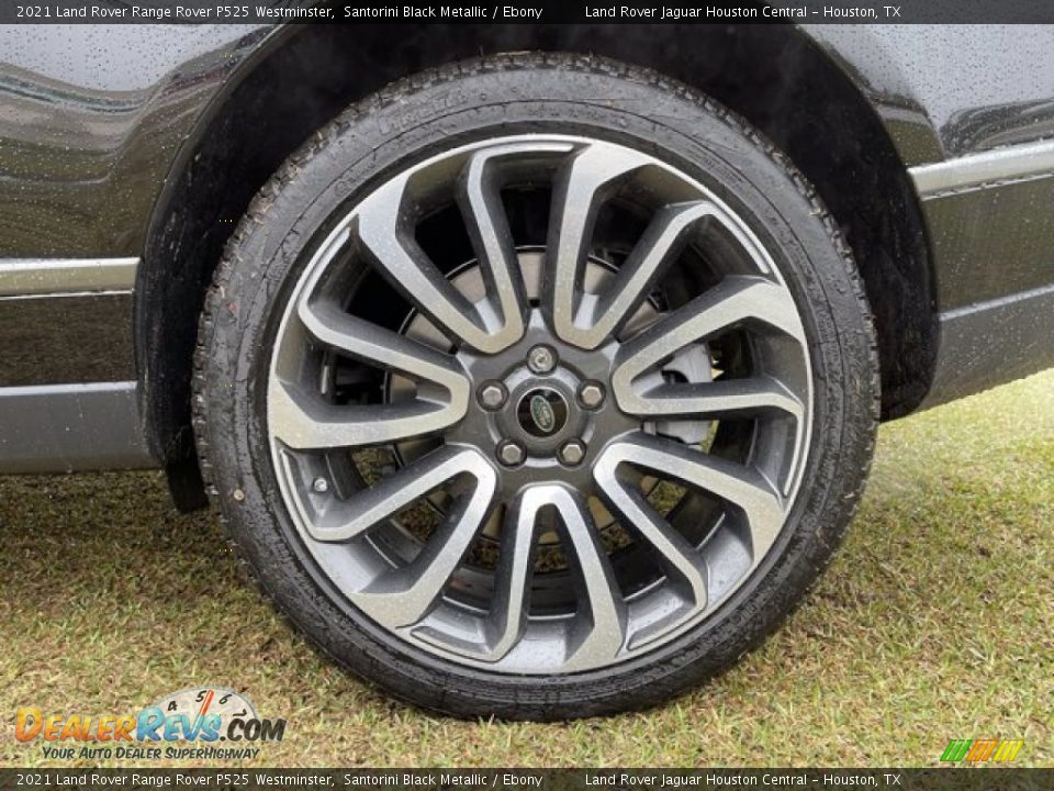 2021 Land Rover Range Rover P525 Westminster Santorini Black Metallic / Ebony Photo #11