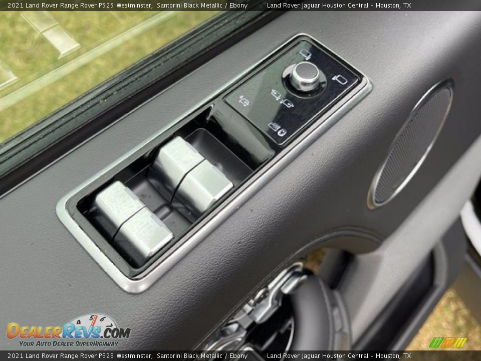 2021 Land Rover Range Rover P525 Westminster Santorini Black Metallic / Ebony Photo #15