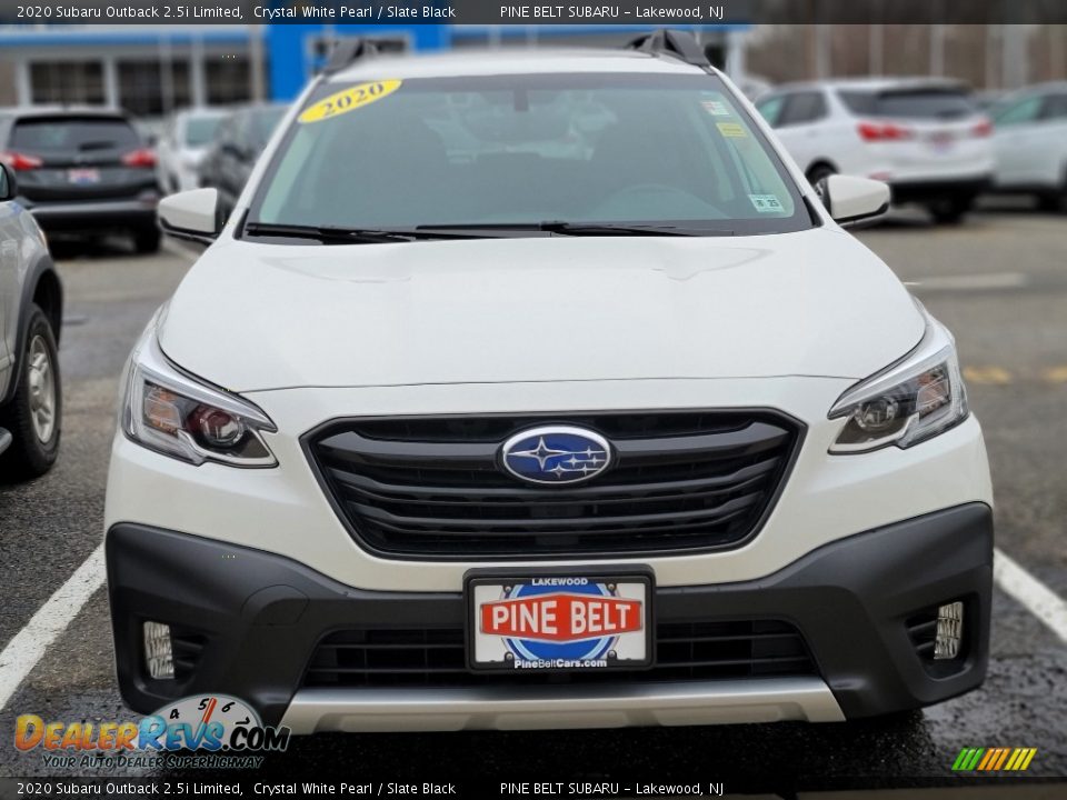 2020 Subaru Outback 2.5i Limited Crystal White Pearl / Slate Black Photo #2