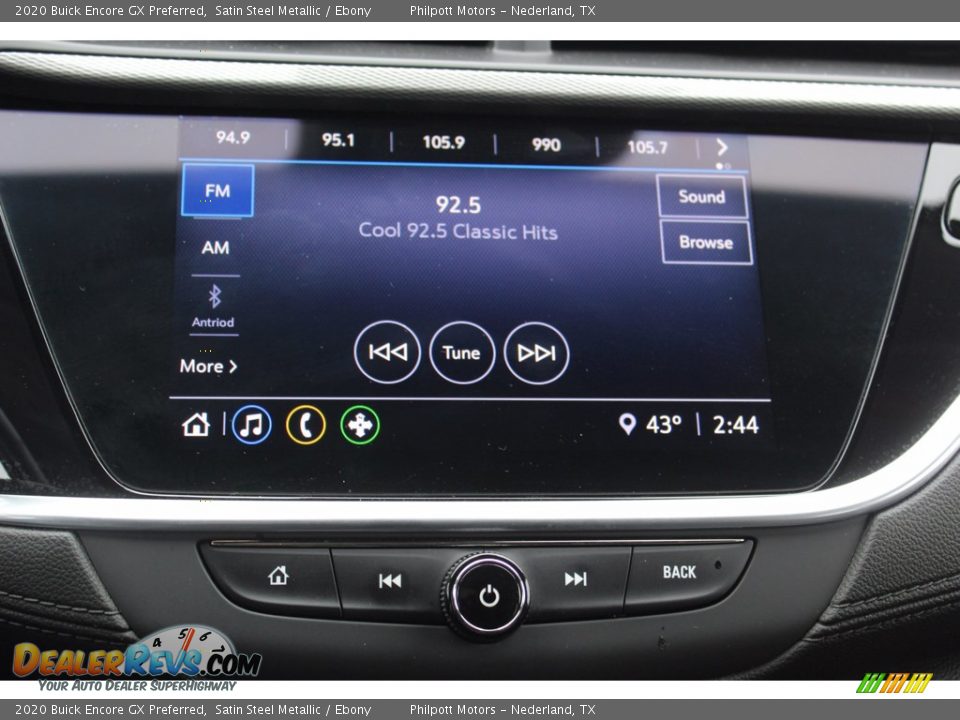 2020 Buick Encore GX Preferred Satin Steel Metallic / Ebony Photo #15