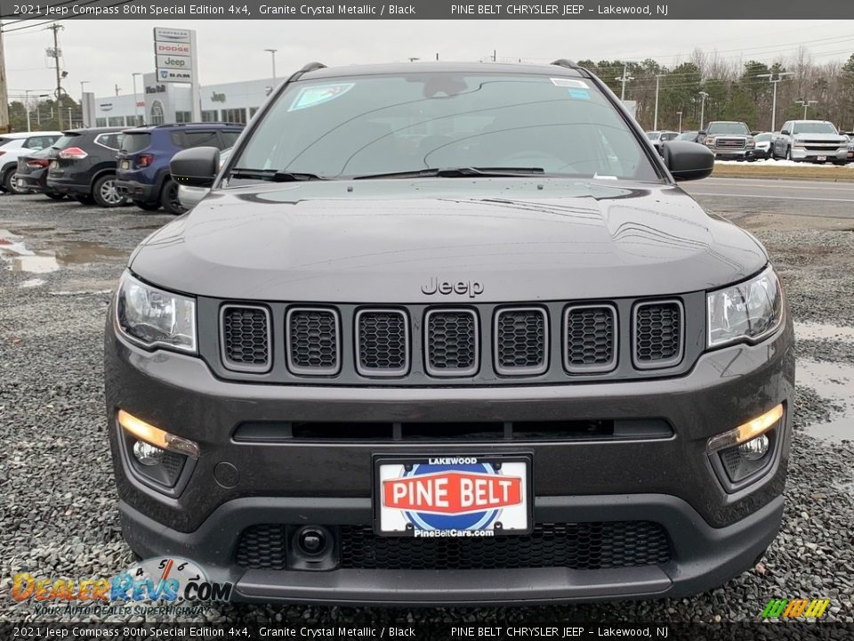 2021 Jeep Compass 80th Special Edition 4x4 Granite Crystal Metallic / Black Photo #3