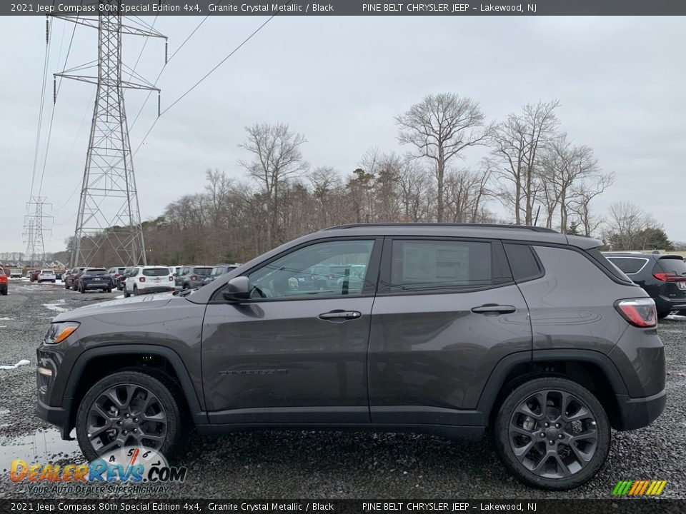 2021 Jeep Compass 80th Special Edition 4x4 Granite Crystal Metallic / Black Photo #4