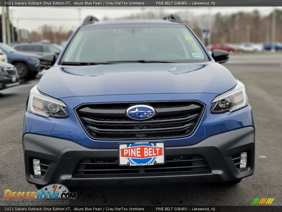 2021 Subaru Outback Onyx Edition XT Abyss Blue Pearl / Gray StarTex Urethane Photo #17