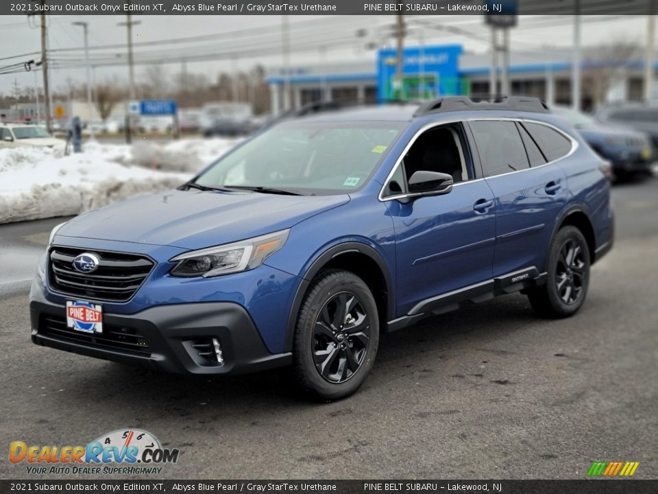 2021 Subaru Outback Onyx Edition XT Abyss Blue Pearl / Gray StarTex Urethane Photo #18