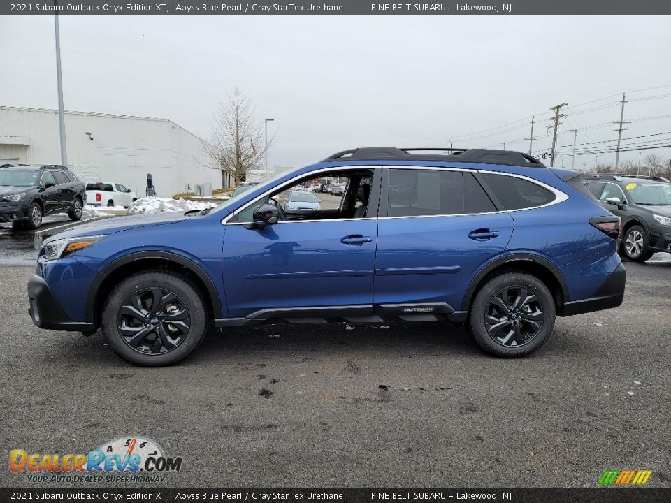 2021 Subaru Outback Onyx Edition XT Abyss Blue Pearl / Gray StarTex Urethane Photo #19