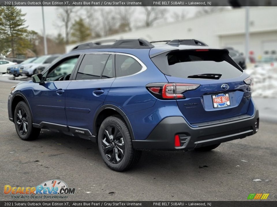 2021 Subaru Outback Onyx Edition XT Abyss Blue Pearl / Gray StarTex Urethane Photo #20